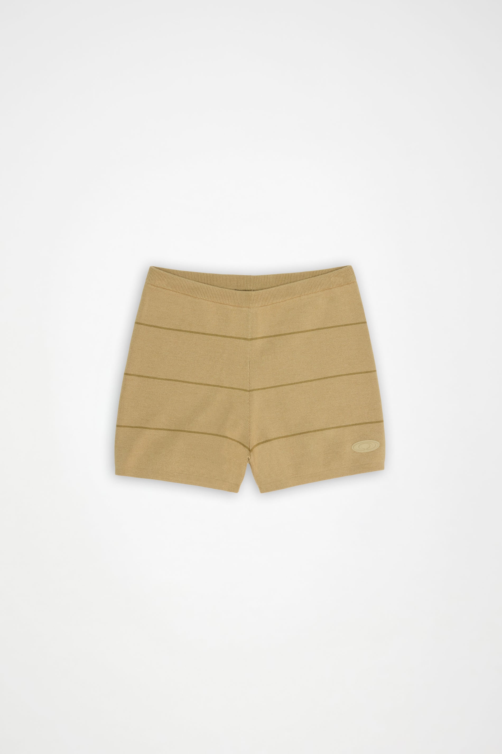 Pantaloni Corti in Maglia a Strisce